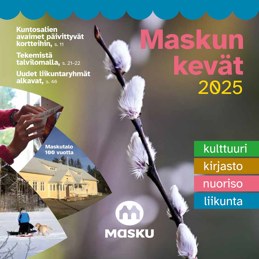 Maskun kevät 2025 -esitteen kansi